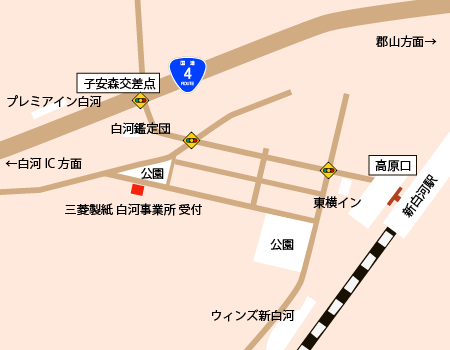 ビジターセンター地図